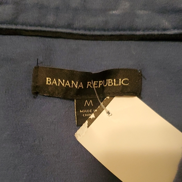 Banana Republic Navy Polo Shirt - Picture 2 of 4